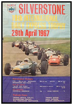 DAILY TROPHY SILVERSTONE 1967 BRDC