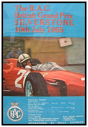 RAC 1965 BRITISH GRAND PRIX SLVERSTONE