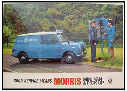 MORRIS MINI VAN & PICK UP