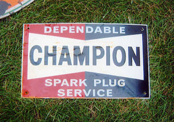 CHAMPION ENAMEL SINGLE