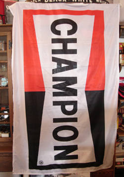 CHAMPION PLUG FLAG